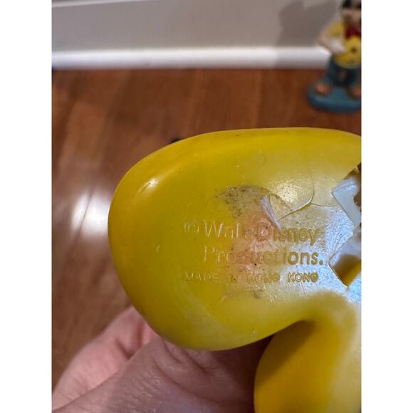 2 Vintage Mickey Mouse Figures 60's Hong Kong - Picture 2 of 6